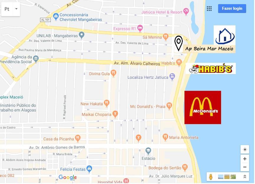 Apartamento Beira Mar Maceio Ll Apartment Bagian luar foto